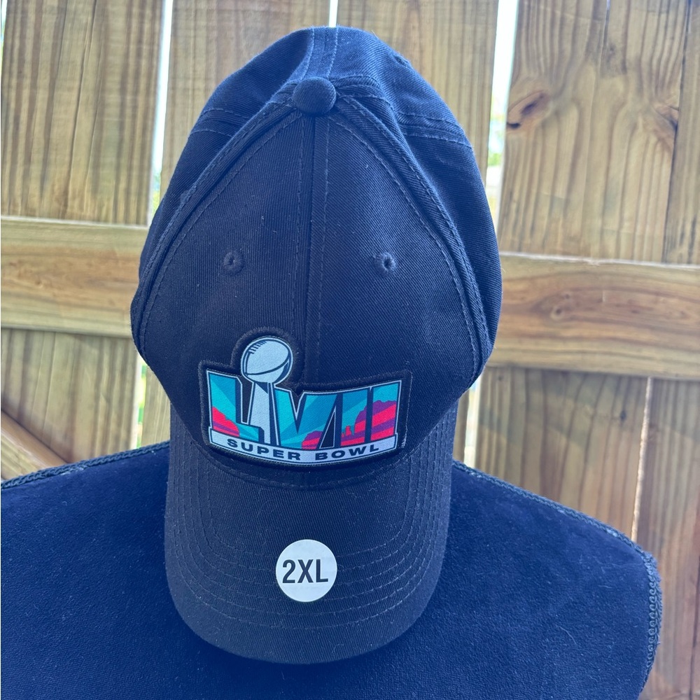 New Black NFL Super Bowl LVII Adjustable Cap Youth Size 2XL